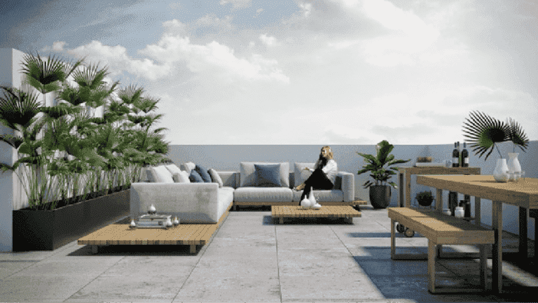 Roof garden